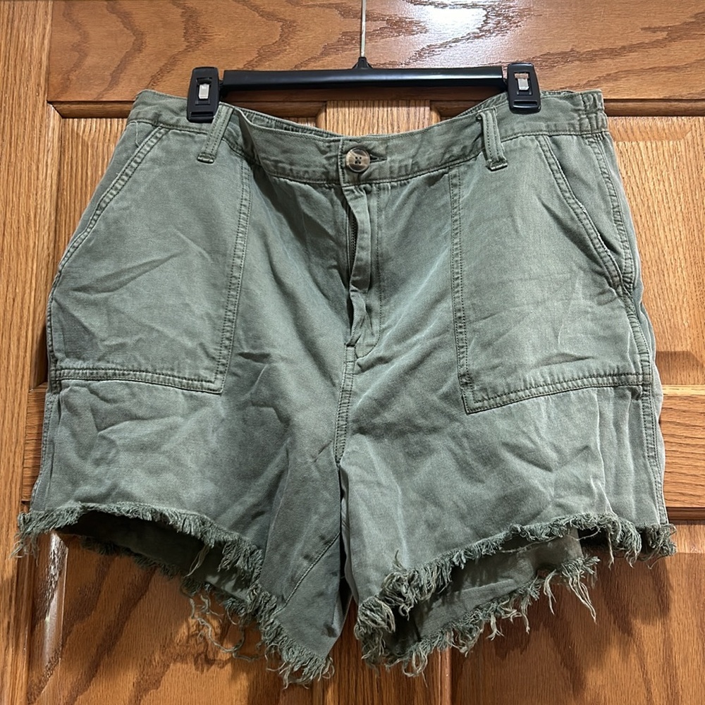 Aerie Green Shorts